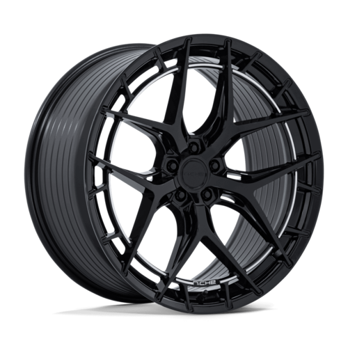 Niche 1PC Riviera 20x9.5 Gloss Black Wheel with 5x114.3 Bolt Pattern and +35 Offset
