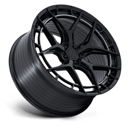 Niche 1PC NC286 Riviera 20x10.5 Gloss Black Alloy Wheel with 5x114.3 Bolt Pattern and +40 Offset