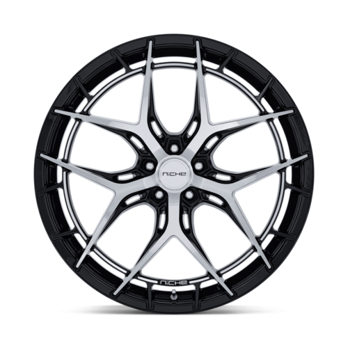 Niche 1PC NC286 Riviera 20x11 Gloss Black with Machined Face Wheel