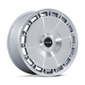 Niche 1PC NC287 VENICE 24x10 Inch Alloy Wheel with 5x130 Bolt Pattern and Gloss Silver Machined Finish