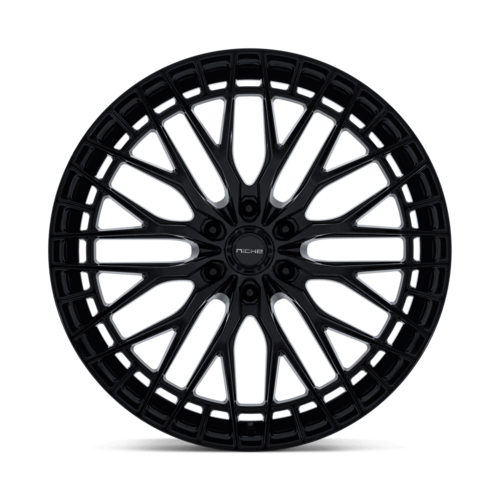 Niche 1PC NC288 Genoa 22x10 Gloss Black Alloy Wheel with 6x139.7 Bolt Pattern and +20 Offset