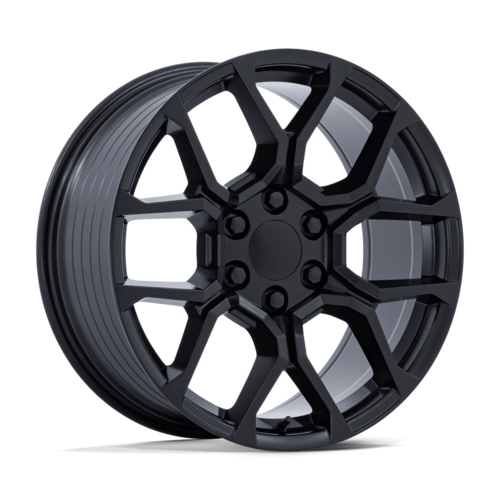 Performance Replicas PR233 22x9 Satin Black Wheel with 6x139.7 Bolt Pattern and +28 Offset