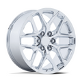 Performance Replicas PR229 22x9 Chrome Wheel with 6x139.7 Bolt Pattern and +28 Offset