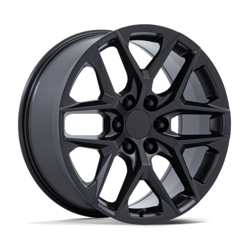Performance Replicas PR229 22x9 Satin Black Wheel with 6x139.7 Bolt Pattern and +28 Offset