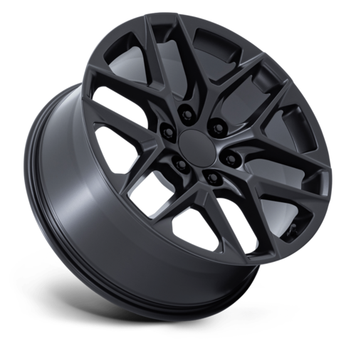 Performance Replicas PR229 22x9 Satin Black Wheel with 6x139.7 Bolt Pattern and +28 Offset