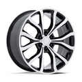 Performance Replicas PR230 24x10 Gloss Black Machined Wheel with 6x135 Bolt Pattern and +31 Offset