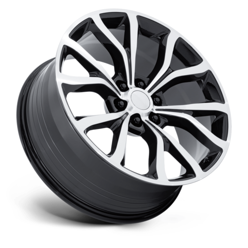 Performance Replicas PR230 24x10 Gloss Black Machined Wheel with 6x135 Bolt Pattern and +31 Offset