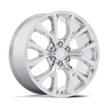 Performance Replicas PR230 22x9.5 Chrome Wheel with 6x135 Bolt Pattern and +44 Offset