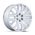 Performance Replicas PR231 24x10 Chrome Wheel with 6x139.7 Bolt Pattern and +31 Offset