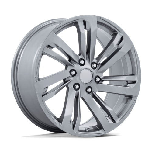 Performance Replicas PR240 20x9 Hyper Silver Alloy Wheel with 6x132 Bolt Pattern and +45 Offset