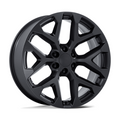 Performance Replicas PR177 22x9 Satin Black Wheel with 6x139.7 Bolt Pattern and +24 Offset