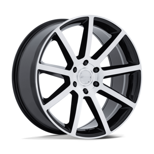 Petrol PE007 P6E 22x9.5 Inch Gloss Black Machined Wheel with 6x135 Bolt Pattern and +30 Offset