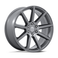 Petrol PE007 P6E 22-Inch Matte Gunmetal Wheel with 6x135 Bolt Pattern and +30 Offset