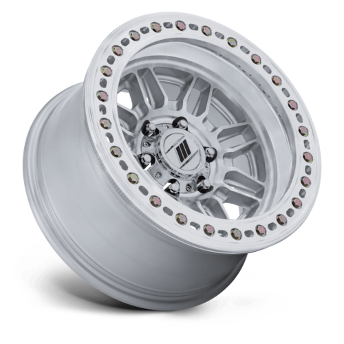 Pro Comp Alloys PA208 Equalizer BL 17x9 Silver Machined Face Wheel