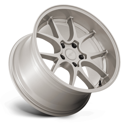 Rotiform RC207 LTN-J 19x9.5 Inch Gloss Gold Alloy Wheel with 5x120 Bolt Pattern and +22 Offset