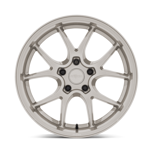 Rotiform RC207 LTN-J 19x10.5 Inch Gloss Gold Wheel with 5x120 Bolt Pattern and +35 Offset