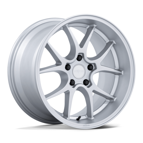 Rotiform RC207 LTN-J 18x9.5 Matte Silver Alloy Wheel with 5x100 Bolt Pattern and +38 Offset
