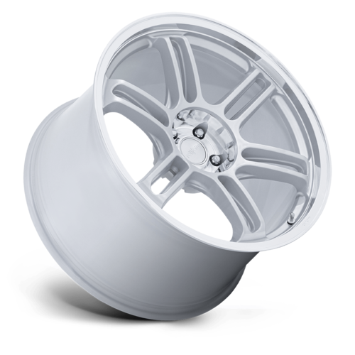 Rotiform RC209 RPS 20x9.5 Matte Silver Wheel with Diamond Cut Lip and 5x114.3 Bolt Pattern