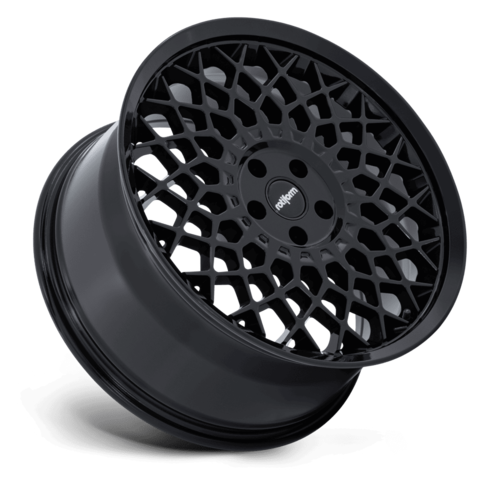 Rotiform RC212 CJJ 19x9.5 Gloss Black Alloy Wheel with 5x114.3 Bolt Pattern and +20 Offset