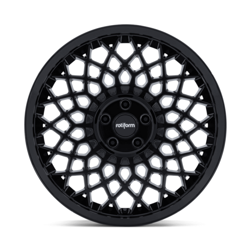 Rotiform RC212 CJJ 19x10.5 Gloss Black Alloy Wheel with 5x114.3 Bolt Pattern and +28 Offset