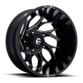 Fuel 1PC D741 Runner 20x8.25 Gloss Black Milled Wheel with -221 Offset and 8x210 Bolt Pattern