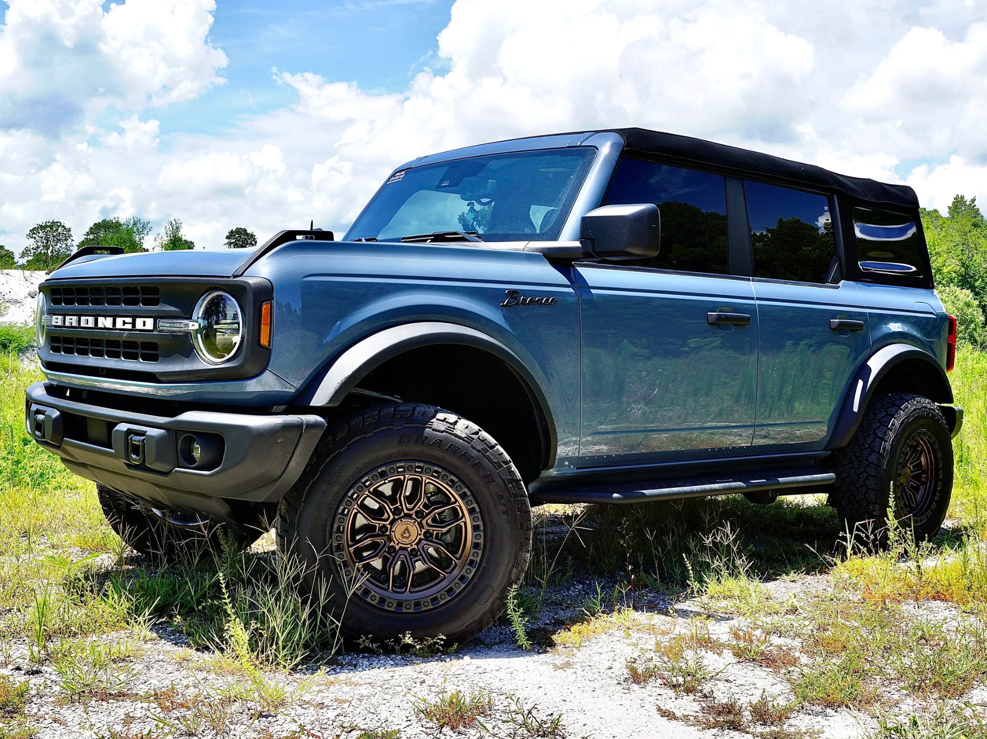 ARENA A109 HUSTLE WHEELS 5X5.0(127) - SMOKED BRONZE CENTER & SATIN BLACK LIP