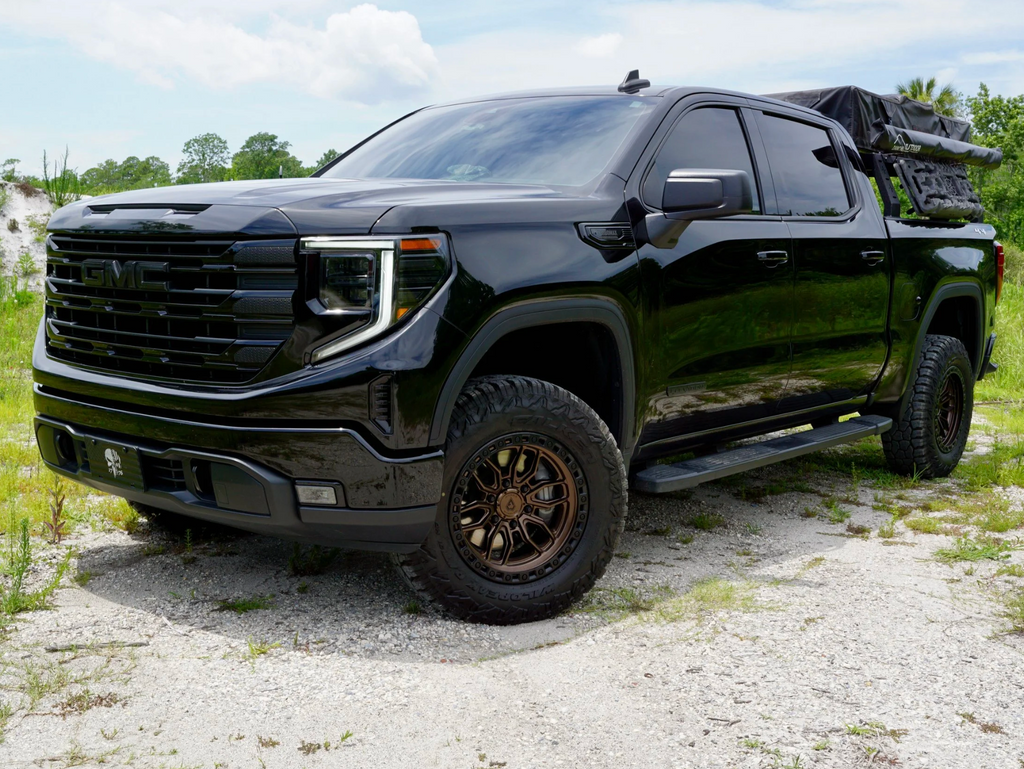 ARENA A109 HUSTLE WHEELS 5X5.0(127) - SMOKED BRONZE CENTER & SATIN BLACK LIP