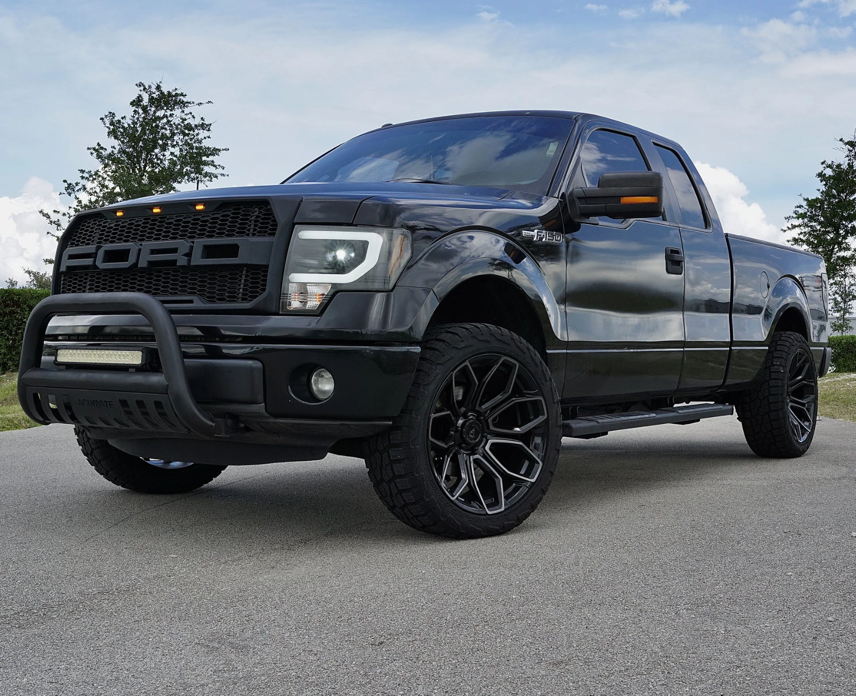 ARENA A116 COBRA WHEELS 5X5.0(127) - GLOSSY BLACK BRUSHED DDT FACE CLEAR