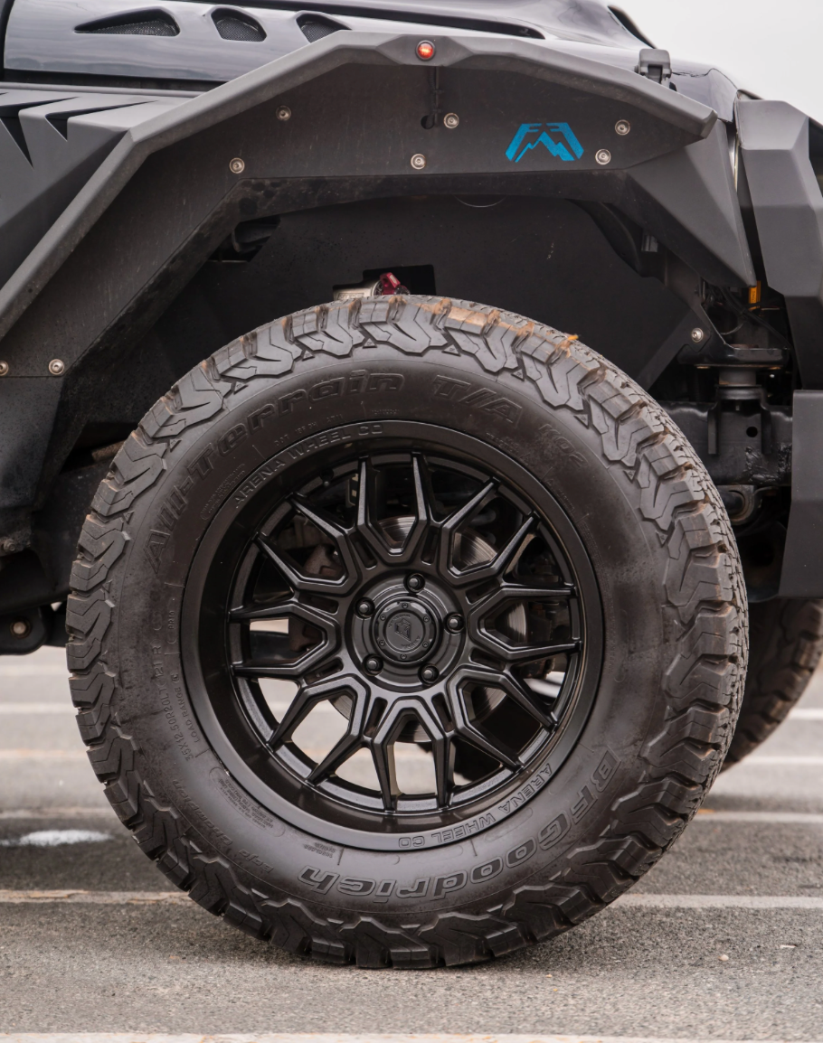 ARENA A117 VIOLATOR WHEELS 5X5.0(127) - SATIN BLACK