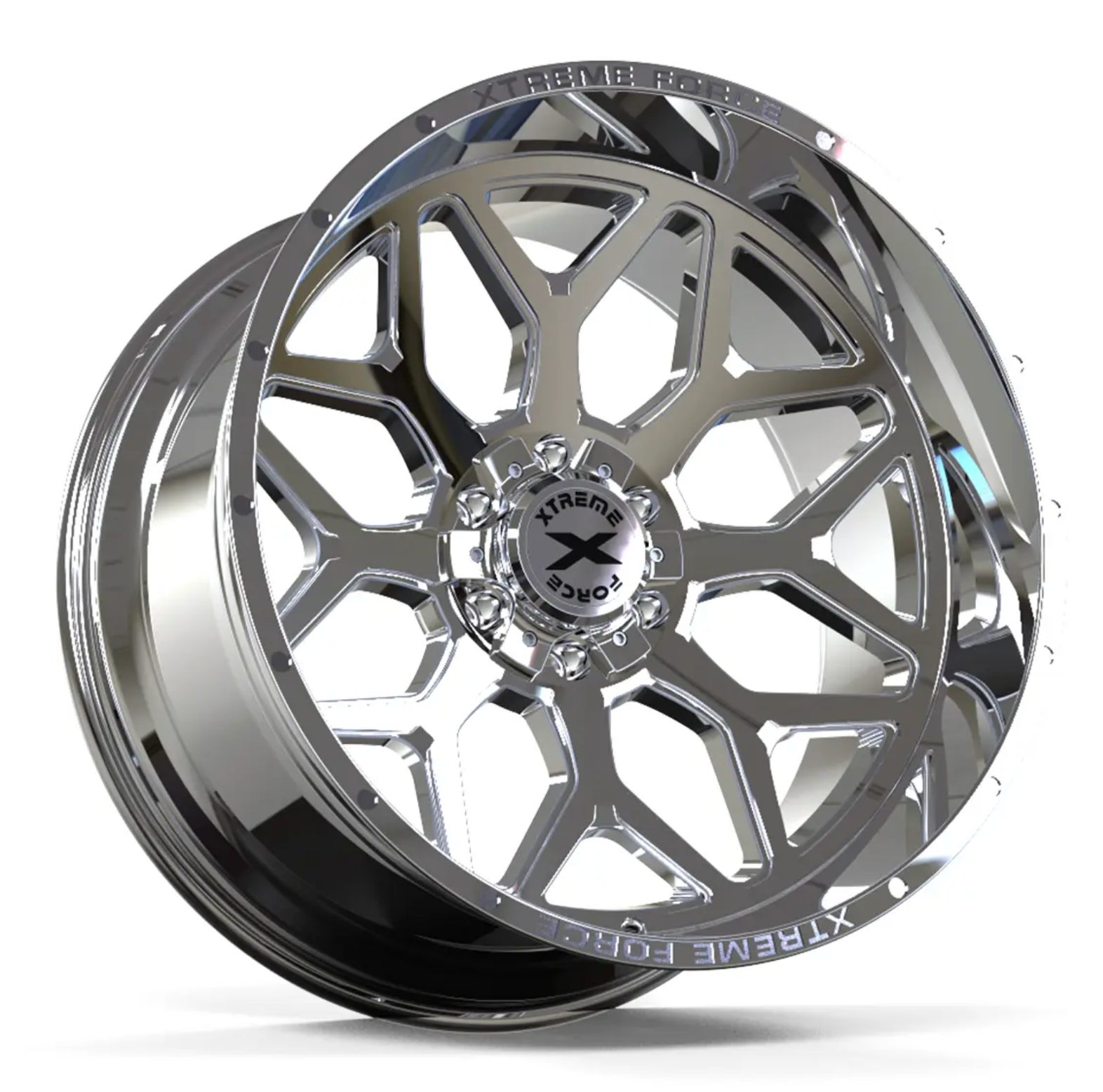 XTREME FORCE XF-12 WHEELS 5X5(127) & 5X5.5(139.7) - CHROME