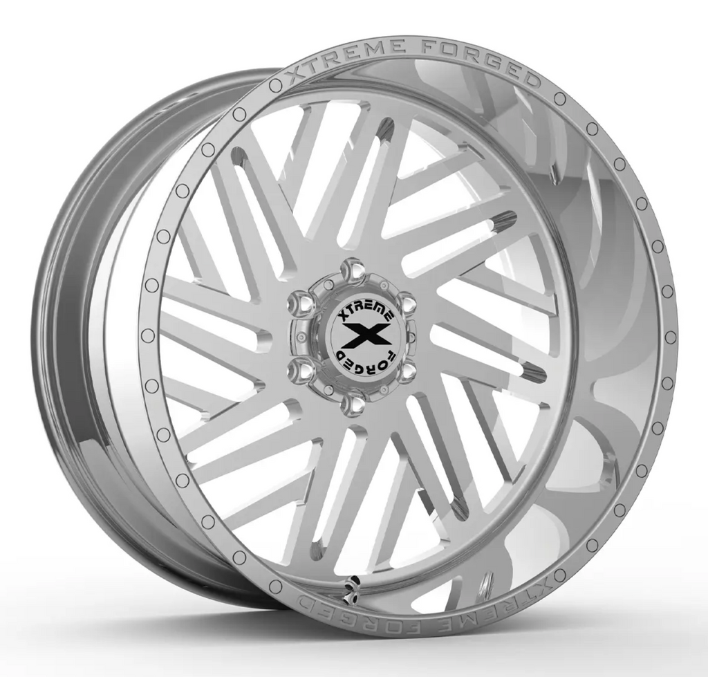 XTREME FORCE FORGED 009 CONCAVE WHEELS 6X5.5(139.7) - POLISHED - TRUE DIRECTIONAL