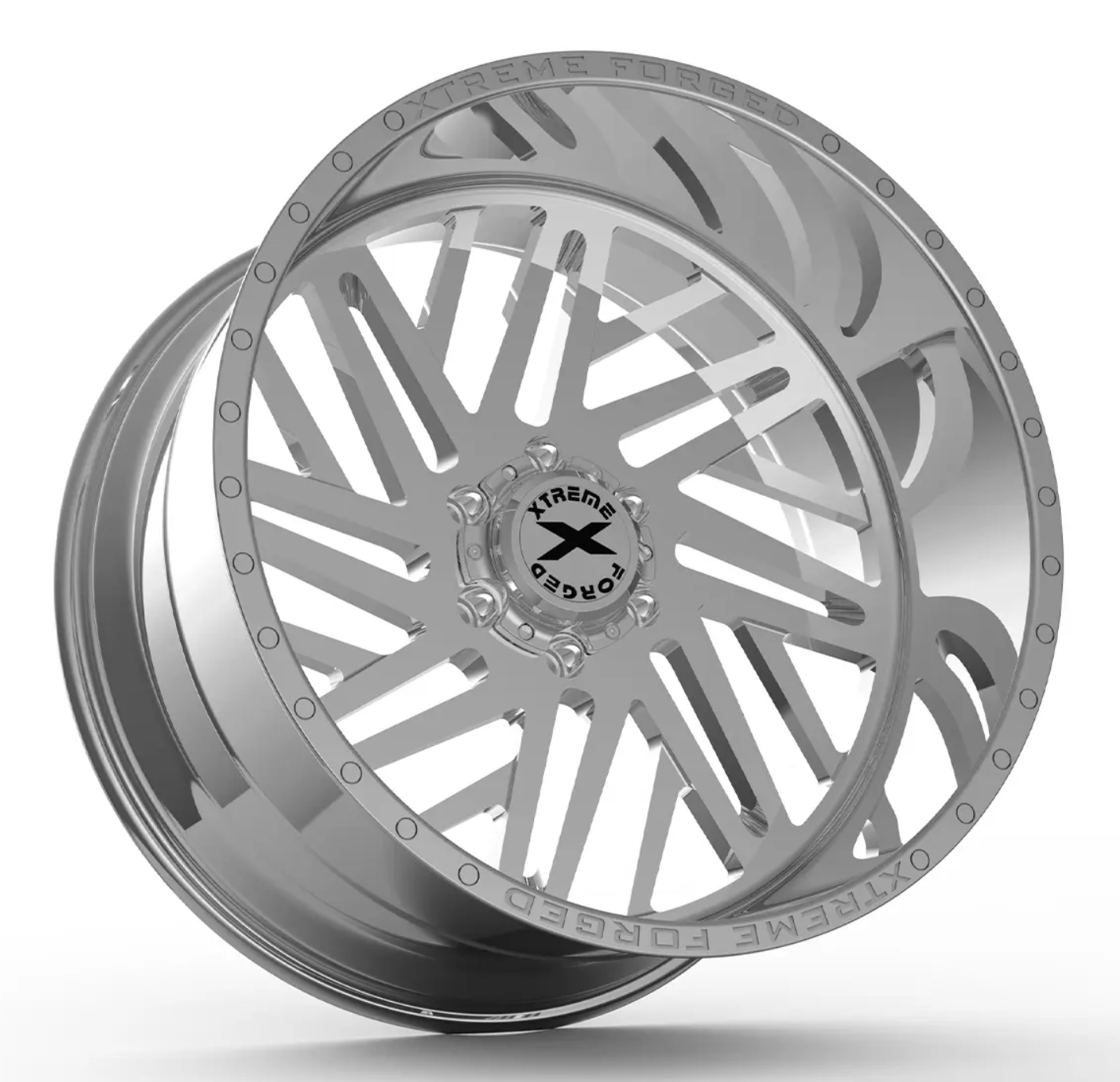 XTREME FORCE FORGED 009 CONCAVE WHEELS 6X5.5(139.7) - POLISHED - TRUE DIRECTIONAL