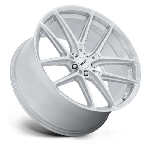 TSW Imola 20x10.5 Wheel with 5x112 Bolt Pattern and Machined Silver Finish
