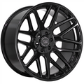 20X10 EVOK EV501 WHEELS 8X170 -19 Offset - GLOSS BLACK
