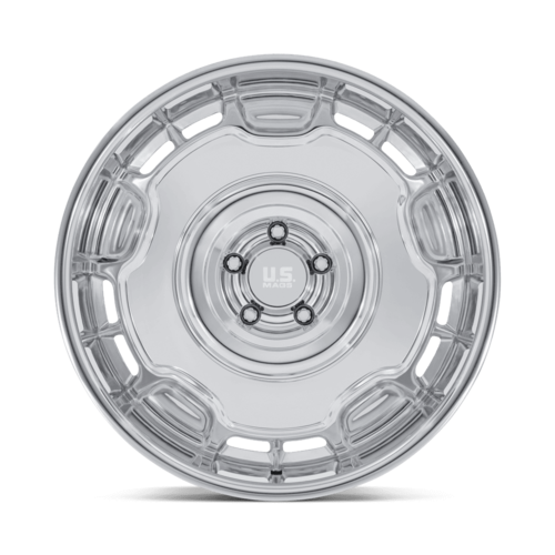 US Mag 1PC Arlington 22x9 Polished Alloy Wheel with 5x127 Bolt Pattern, +15 Offset