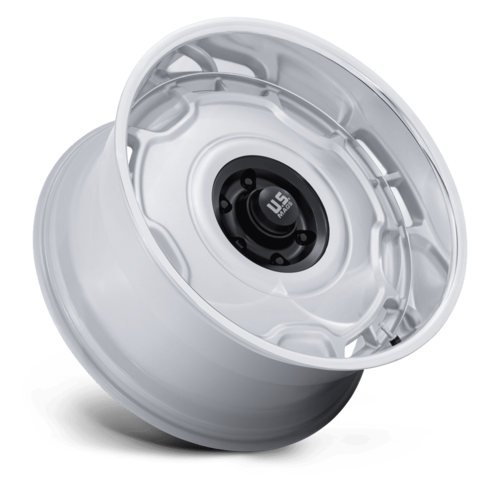 US Mag 1PC Arlington 20x8.5 Wheel with Silver Matte Black Finish and Diamond Cut Lip - 6x139.7 Bolt Pattern