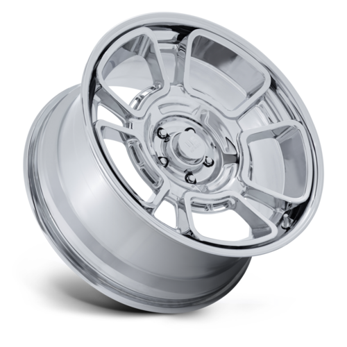 US Mag 1PC UC147 Flagstaff 22x10.5 Chrome Wheel with 5x127 Bolt Pattern and 78.1mm Center Bore