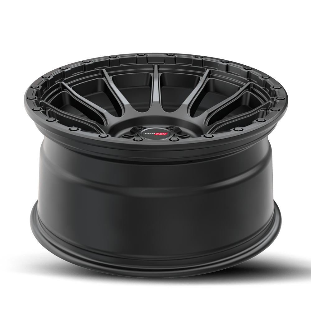 20X10 VORTEK VRT-606 VULCAN WHEELS 6X5.5(139.7) & 6X135 -18 OFFSET - MATTE BLACK
