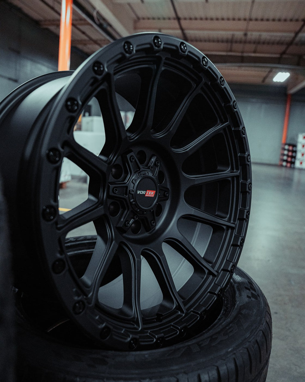 20X10 VORTEK VRT-606 VULCAN WHEELS 6X5.5(139.7) & 6X135 -18 OFFSET - MATTE BLACK