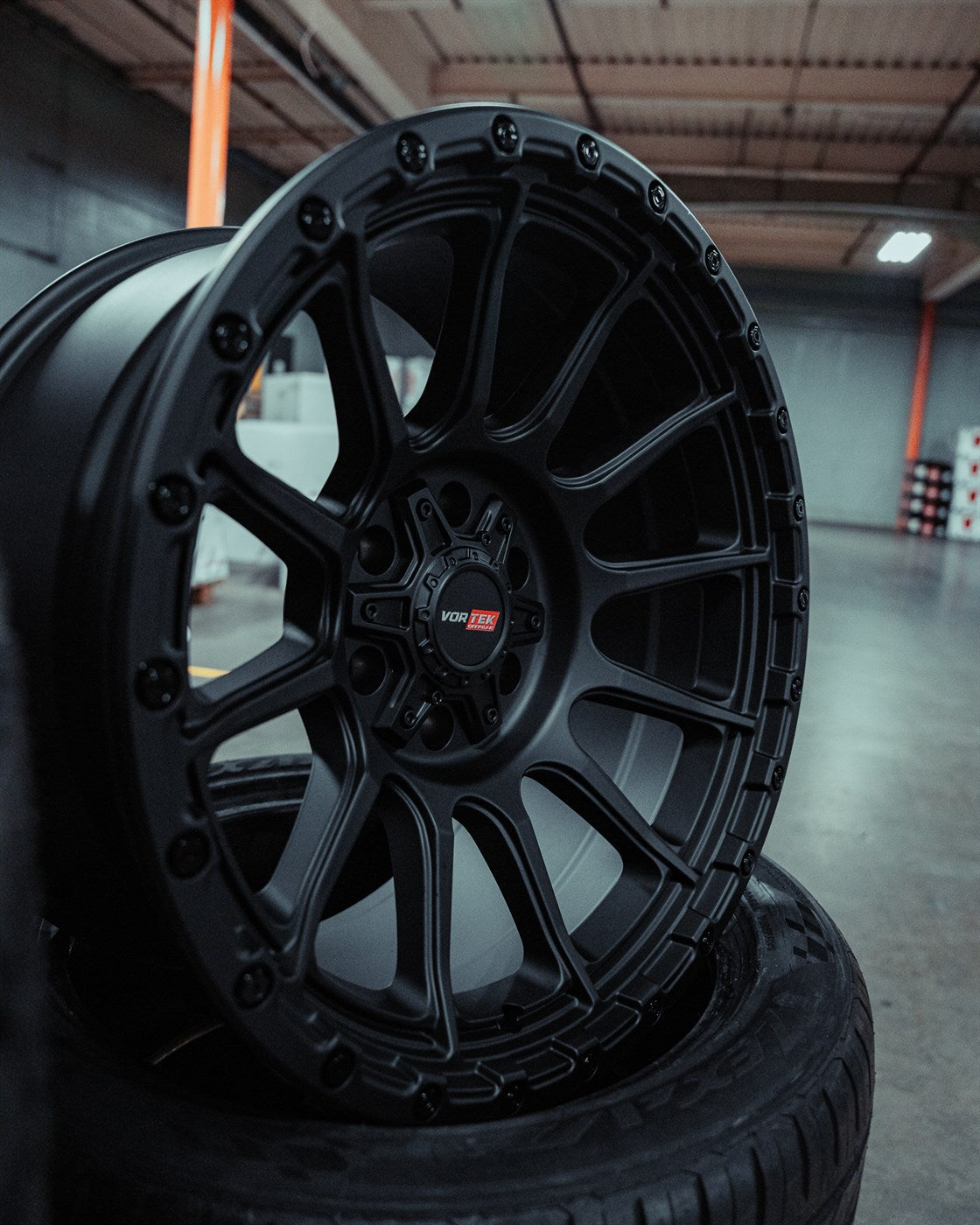 20X10 VORTEK VRT-606 VULCAN WHEELS 6X5.5(139.7) & 6X135 -18 OFFSET - MATTE BLACK