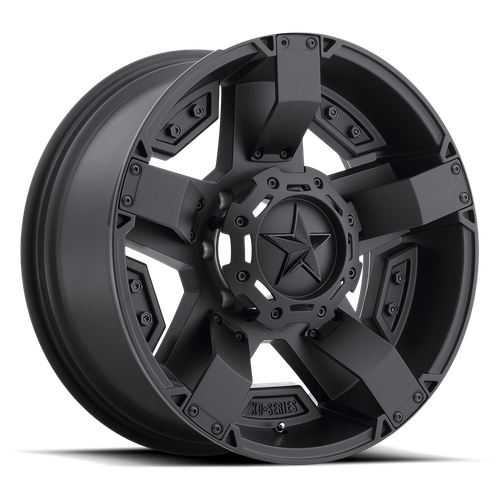 XD Rockstar II 20x9 Matte Black Wheel with 6x135/6x139.7 Bolt Pattern and 18mm Offset