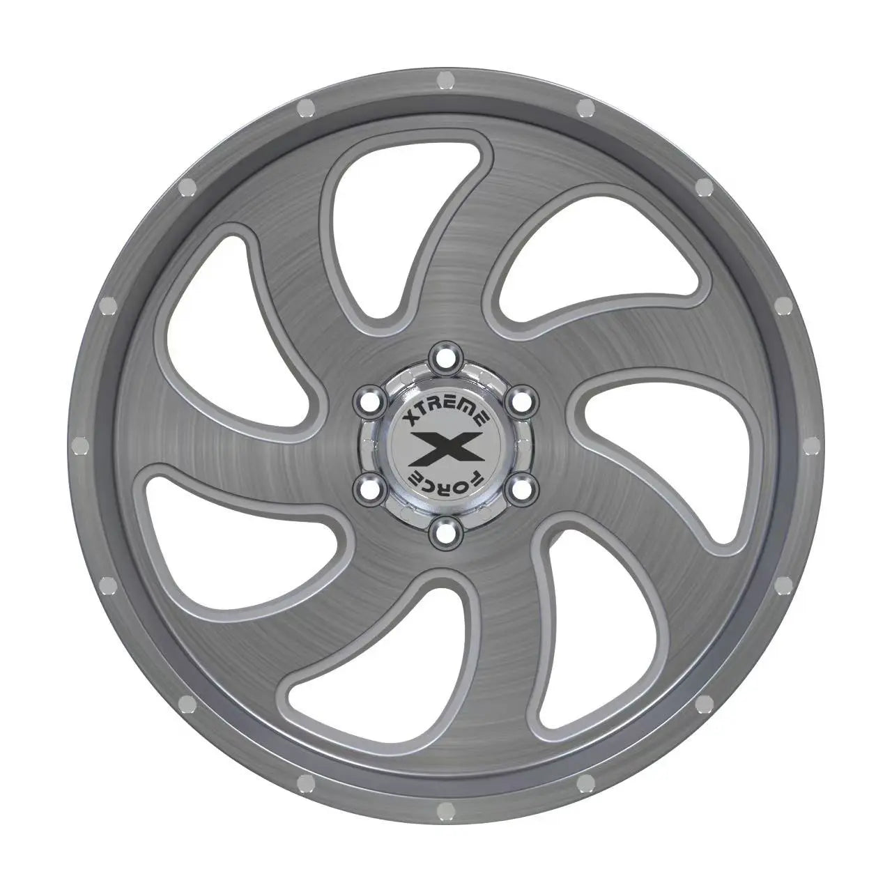 20X10 XTREME FORCE XF-1 WHEELS 6X5.5(139.7) - BRUSHED