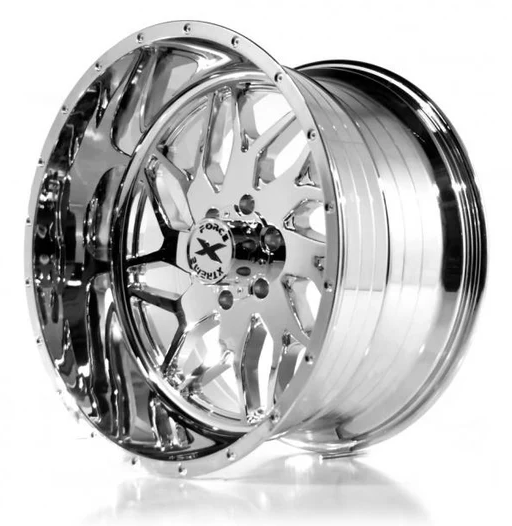 22X12 XTREME FORCE XF-2 WHEELS 6X5.5(139.7) & 6X135 -44 OFFSET - CHROME