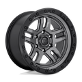 FUEL OFF-ROAD WHEELS AMMO D701 6X5.5(139.7) - MATTE GUNMETAL BLACK BEAD RING