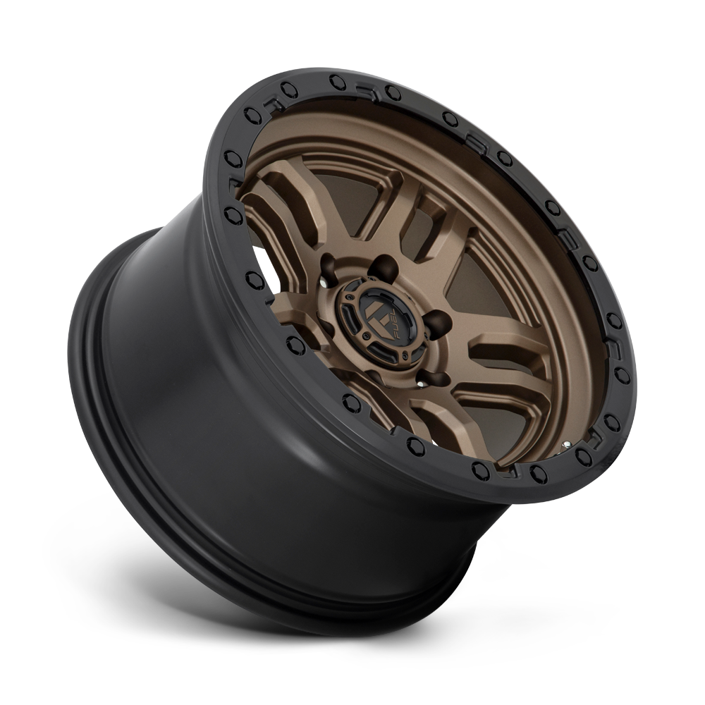FUEL OFF-ROAD WHEELS AMMO D702 6X5.5(139.7) - MATTE BRONZE BLACK BEAD RING