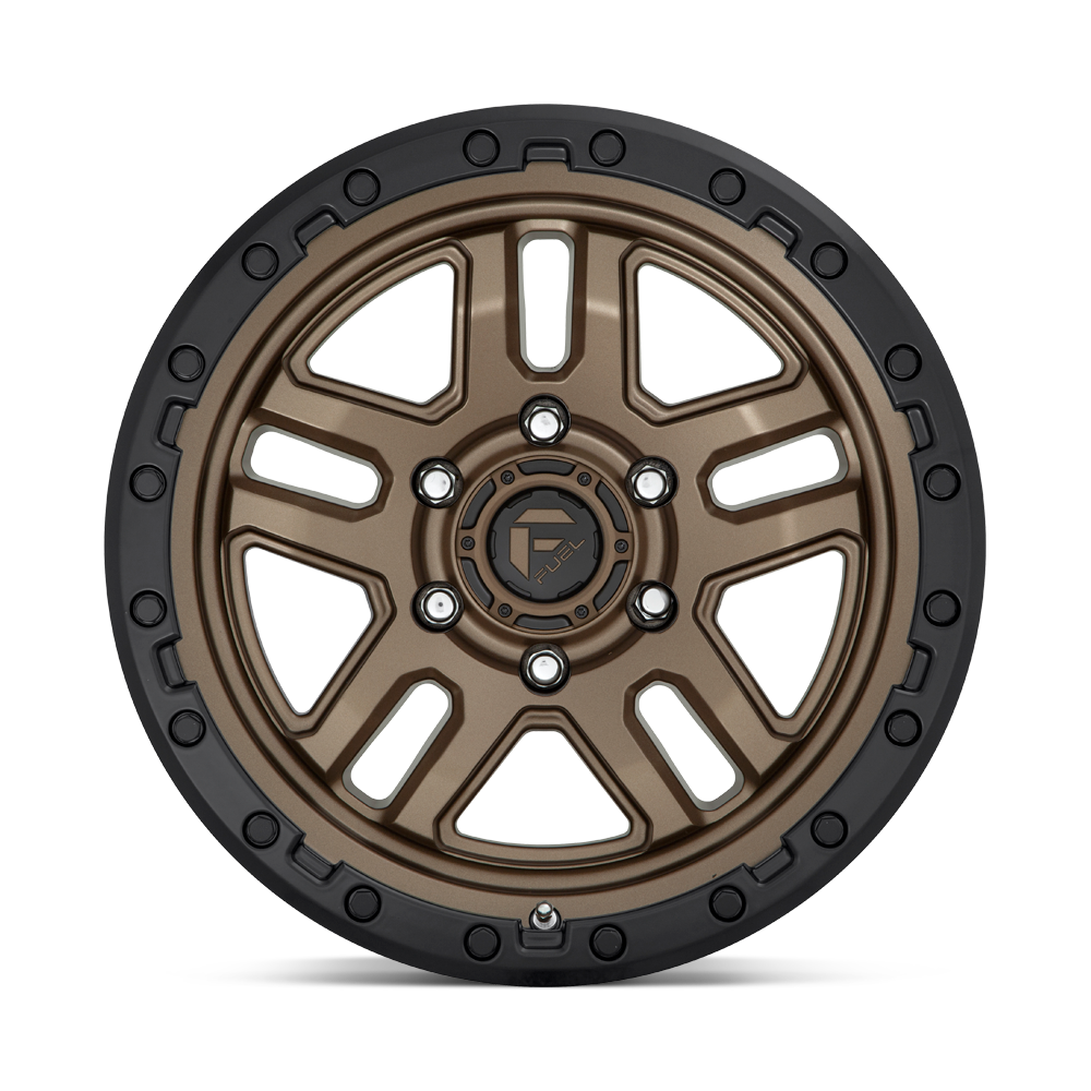 FUEL OFF-ROAD WHEELS AMMO D702 6X5.5(139.7) - MATTE BRONZE BLACK BEAD RING