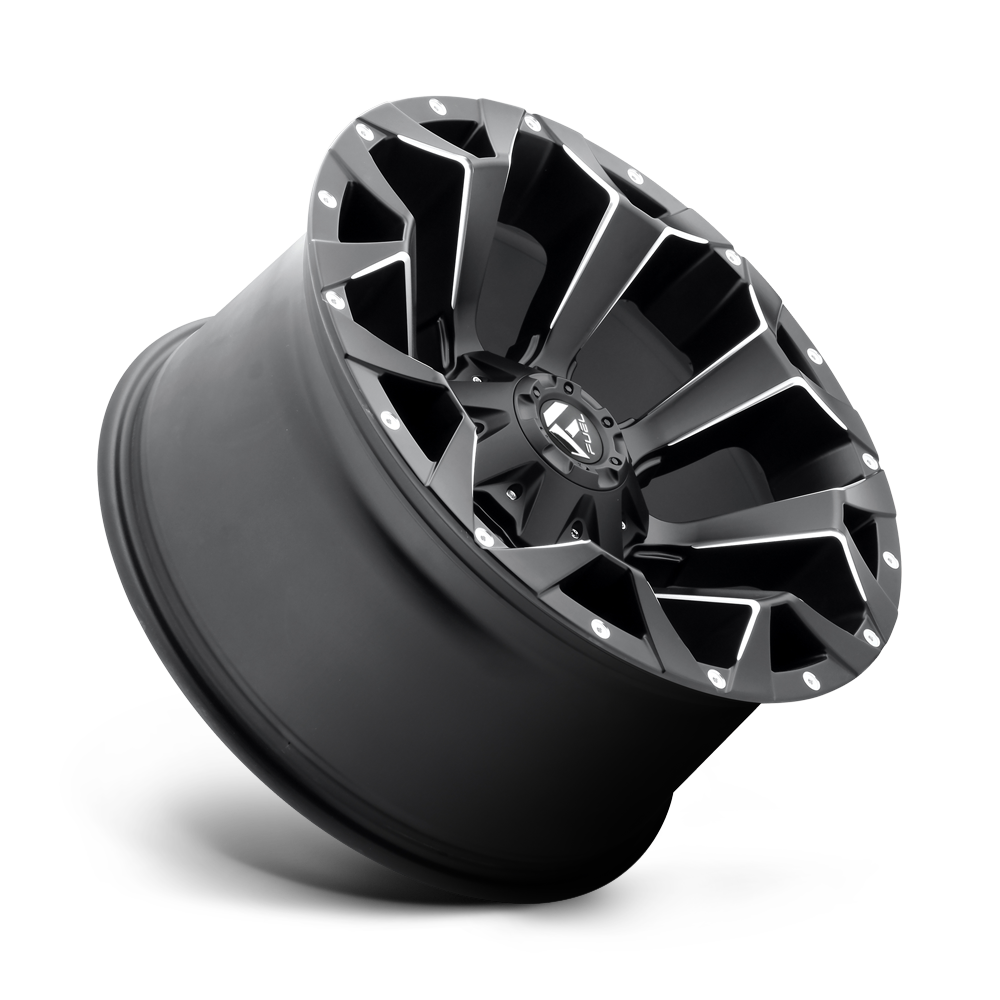 FUEL OFF-ROAD WHEELS ASSAULT D546 6X5.5(139.7) & 6X135 - MATTE BLACK MILLED