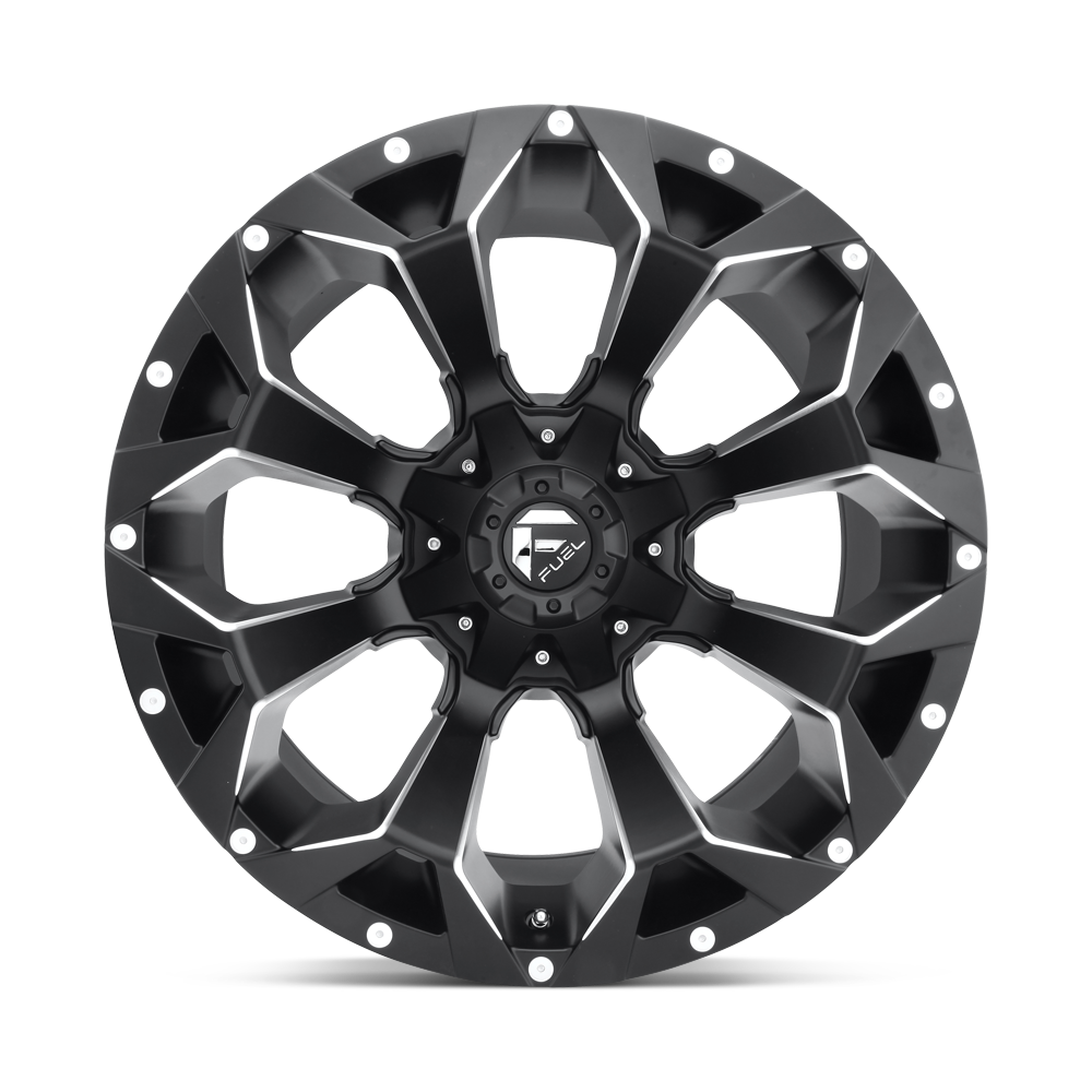 FUEL OFF-ROAD WHEELS ASSAULT D546 6X5.5(139.7) & 6X135 - MATTE BLACK MILLED