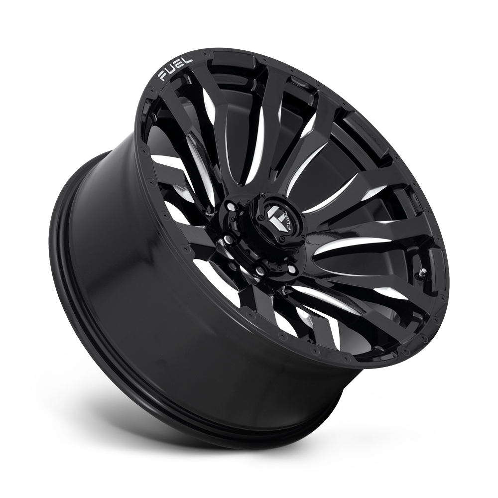 FUEL OFF-ROAD WHEELS BLITZ D673 6X5.5(139.7) - GLOSS BLACK MILLED
