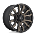 FUEL OFF-ROAD WHEELS BLITZ D674 6X5.5(139.7) - MATTE BLACK DOUBLE DARK TINT